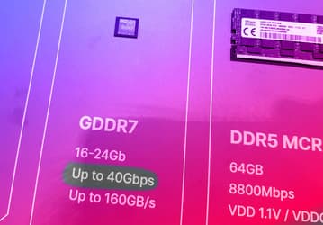 Память GDDR7 с частотой 40 ГГц — это возможно. Hynix указывает это значение как максимальное
