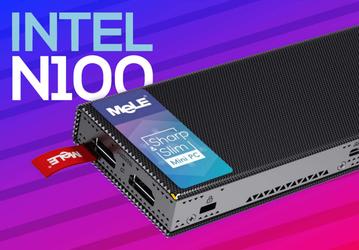 Пассивное охлаждение, четыре ядра Intel, объём менее 200 мл и красненькая бирочка. Представлен мини-ПК MeLe N100 PCG02 Pro