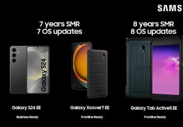 Samsung обещает обновлять ПО и Android восемь лет. Компания расширила поддержку для корпоративных планшетов и смартфонов