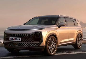 Cовершенно новый Hyundai Palisade 2026 получит новый 3,5-литровый турбомотор