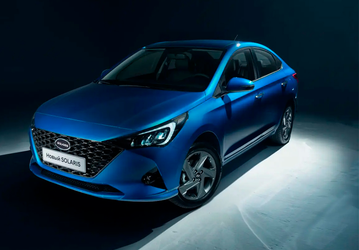 На бывшем заводе Hyundai собрали 3000 новых российских Solaris