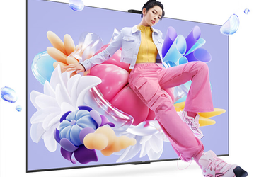 Много телевизора за мало денег. В Китае стартовали предпродажи Huawei Vision Smart Screen 4 SE: 75 дюймов, 4К, 120 Гц и встроенная камера — за 550 долларов