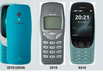 Nokia 3210 возвращается спустя 25 лет