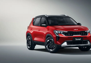 Это Kia Sonet 2024. Официальные изображения и подробности