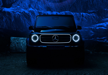 Это новый Mercedes-Benz G-Class. Следующее поколение легендарного внедорожника показали перед презентацией