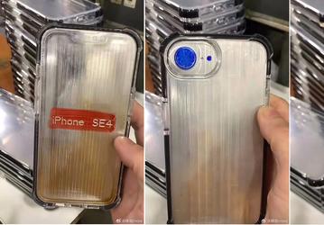 Живые фото демонстрируют, как будет выглядеть iPhone SE 4. Появились снимки макета в защитном чехле