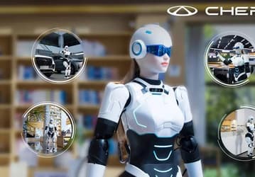 Chery представила человекоподобного робота Mornine с ИИ. Он может ходить и имитировать человеческую мимику