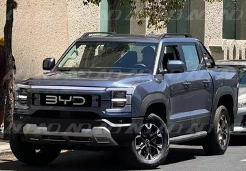 Рамный внедорожник BYD Shark, похожий на Ford F-150 Lightning, впервые показали внутри и снаружи