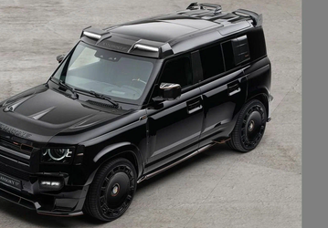 Представлен брутальный Land Rover Defender с 650-сильным двигателем V8 от Mansory
