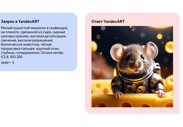 Нейросеть YandexART можно протестировать в облаке Yandex Cloud