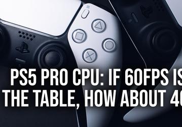 Процессор PlayStation 5 Pro не сможет обеспечить существенный прирост производительности в процессорозависимых играх по сравнению с PS5