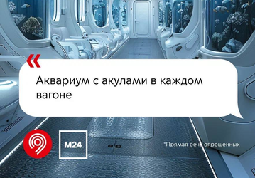 Московское метро показало поезд будущего: его особенности определили москвичи