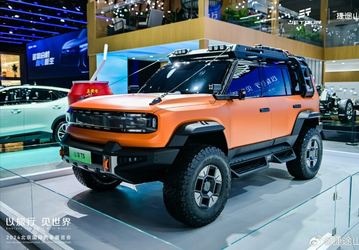 Chery передаёт привет Land Cruiser'у. Представлен рамный внедорожник Jetour Shanhai T5 с запасом хода 1400 км