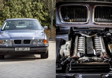 BMW впервые показала секретную «семёрку» с мотором V16