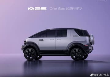 Анонсирован Chery iCar X25: гибрид компактвэна и внедорожника, похожий на прототип Mitsubishi Delica шестого поколения