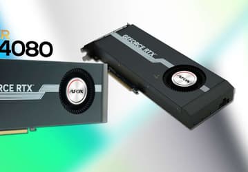 Редкая птица на рынке видеокарт. Afox представила GeForce RTX 4080 с «турбиной»