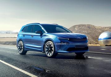 Это Skoda Elroq 2025. Первые качественные изображения внутри и снаружи