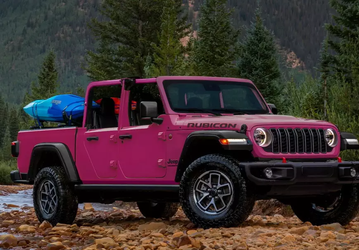 Jeep рассчитывает так подстегнуть продажи: компания предложит поклонникам ярко-розовые Gladiator