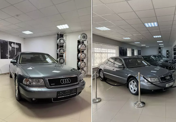 Редчайший экземпляр Audi A8 в идеальном состоянии продают в России