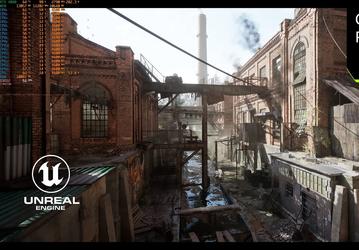Это графика игр ближайшего будущего. GeForce RTX 4080 протестировали в демо Unreal Engine 5.4 Industrial Factory Tech Demo