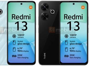 5030 мА·ч, 90 Гц, 108 Мп. Характеристики и стоимость глобального Redmi 13 4G