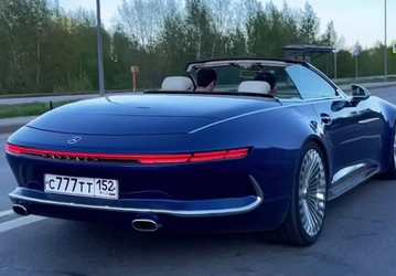В России появился уникальный кабриолет Maybach: такого нет даже у самой Mercedes