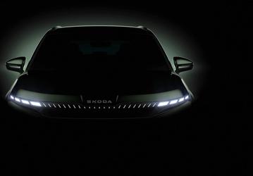 Skoda впервые показала совершенно новый автомобиль размером с Karoq. Опубликовано официальное изображение Skoda Elroq