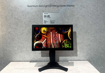 Samsung представила новый дисплей QD-LED