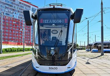 На улицах Москвы начались испытания беспилотного трамвая