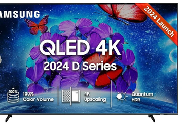 Представлены недорогие телевизоры Samsung QLED 4K 2024