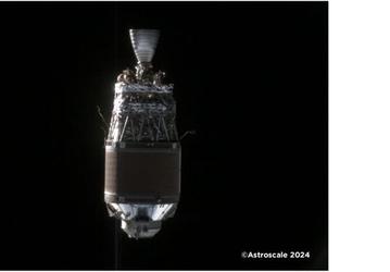 Спутник частной японской компании Astroscale сфотографировал заброшенную ракету на орбите Земли