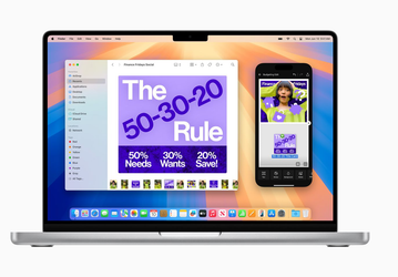 Функция iPhone Mirroring (отображение экрана iPhone на Mac) добавлена в новые версии iOS 18 и macOS Sequoia