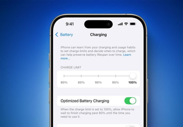 Все модели iPhone 15 теперь можно будет заряжать до 80%, 85%, 90% или 95%