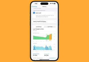 iPhone теперь оповещает, когда он заряжался при помощи медленного зарядного устройства