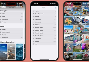 Приложение «Фото» для iPhone теперь позволяет искать QR-коды, квитанции, иллюстрации и многое другое