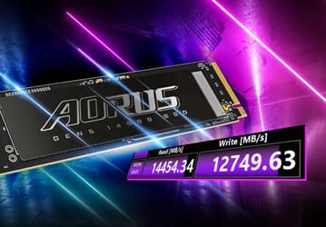 Вдвое быстрее, чем самые быстрые SSD с PCIe 4.0. Gigabyte представила Aorus Gen5 14000 