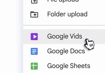 Генератор видео Google Vids доступен для тестирования