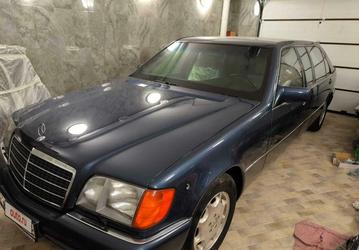 В Москве продают бронированный лимузин Mercedes W140 Бориса Ельцина