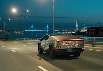К российской системе «ЭРА-ГЛОНАСС» впервые подключили Tesla Cybertruck 