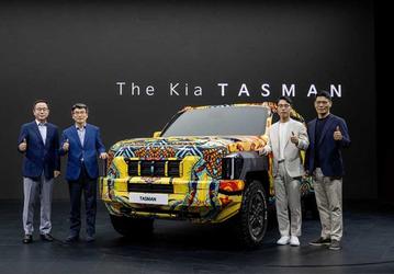 Kia впервые показала рамный внедорожник Tasman на публике