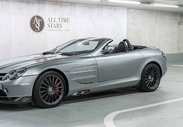 100 млн рублей за легенду. В России продают редкий суперкар Mercedes-Benz SLR McLaren — таких машин в мире всего 150