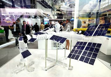 На «Иннопроме» представили макет Российской орбитальной станции в «полном составе» – максимальной конфигурации модулей