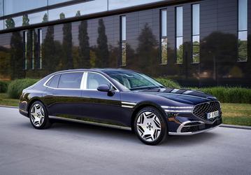 Премиум-Hyundai, способный заменить лимузины Mercedes-Benz S-класса и BMW 7 серии. Дилер привез в Россию Genesis G90 Limousine с полным приводом