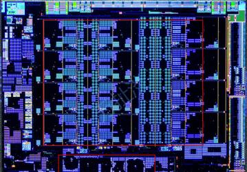 Ryzen AI 9 HX 370 под микроскопом. Фотография указывает на то, что блок NPU занимает не так уж и мало места