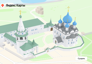 В «Яндекс Картах» добавили 3D-модели достопримечательностей Золотого кольца – можно рассмотреть со всех ракурсов
