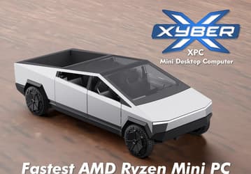 Это крошечный Tesla Cybertruck на процессоре AMD. Мини-ПК Xyber XPC в виде культового пикапа уже поступил в производство  