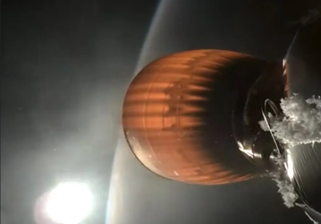 Ракета SpaceX Falcon 9 столкнулась с аномалией во время запуска спутников Starlink