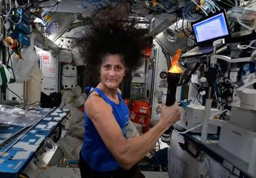 Космическая Олимпиада: астронавты NASA провели мини-соревнования на МКС в честь Игр 2024
