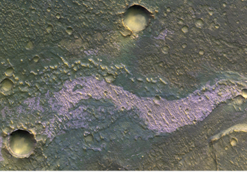 ExoMars TGO обнаружил на Марсе богатые хлором минералы в высохшем русле реки