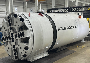 Тяга почти как у Falcon Heavy, более 360 тонн и 92 м длины. Илон Маск показал новую тоннелепроходческую машину Prufrock 4